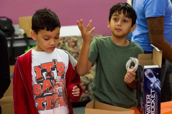 12-9-17 Water Rockets at Southwest Regional Library 1 Water Rockets at Southwest Regional Library