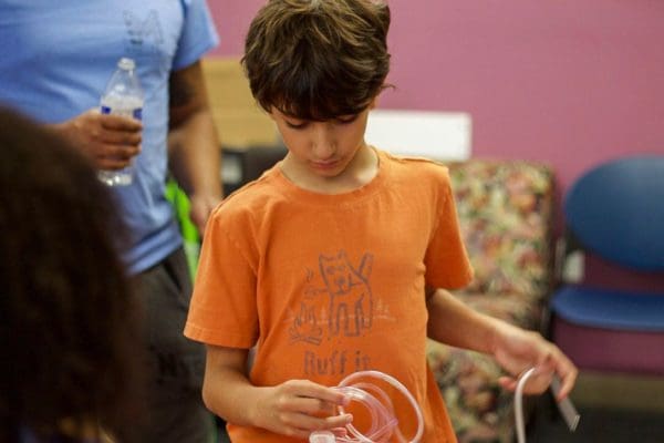 12-9-17 Water Rockets at Southwest Regional Library 4 Water Rockets at Southwest Regional Library