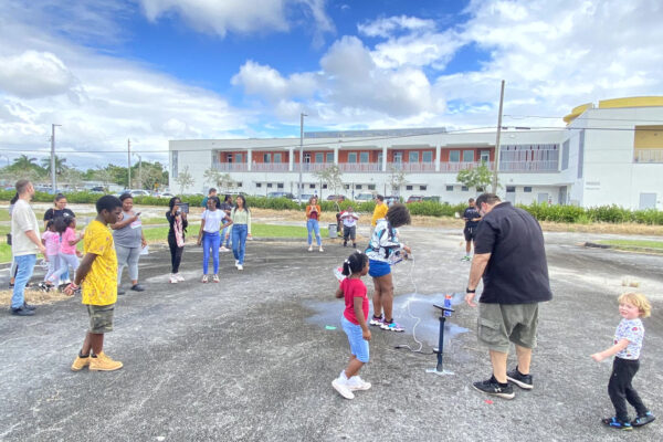 Manifezt Foundation STEM Workshop at Larcenia Bullard Plaza 10-8-2022 img37 Water Rockets STEM Workshop at Larcenia Bullard Plaza